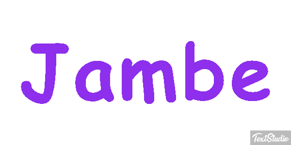 Jambe Effet de texte