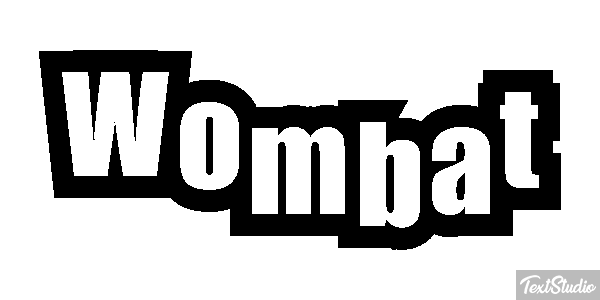 Wombat テキスト効果