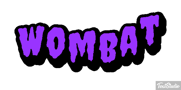 Wombat テキスト効果