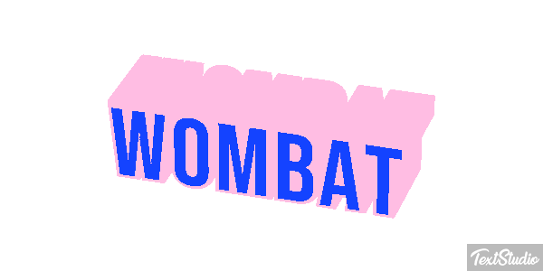 Wombat テキスト効果