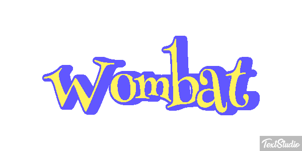 Wombat テキスト効果