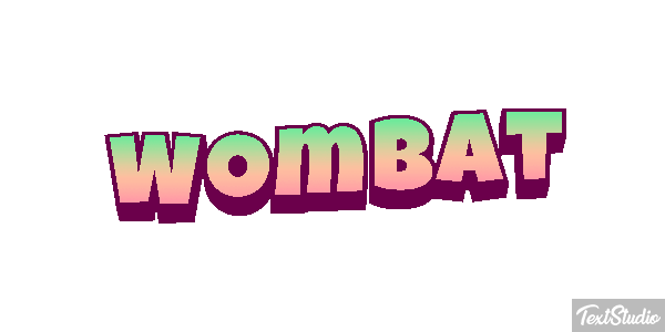 Wombat テキスト効果