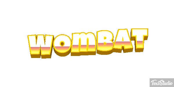Wombat テキスト効果