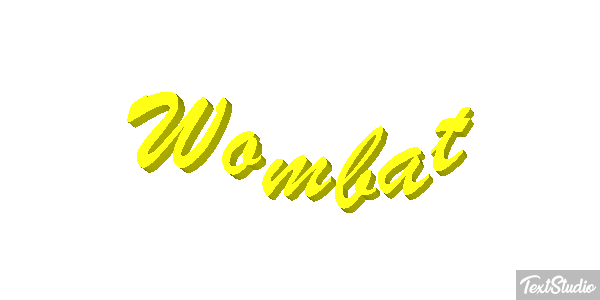 Wombat テキスト効果