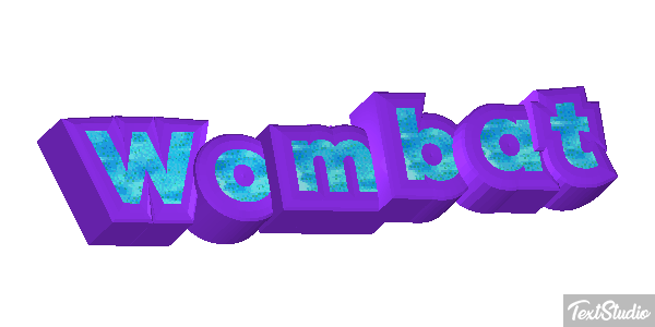 Wombat テキスト効果