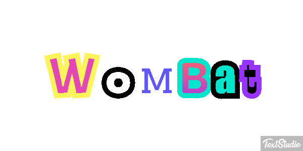 Wombat テキスト効果