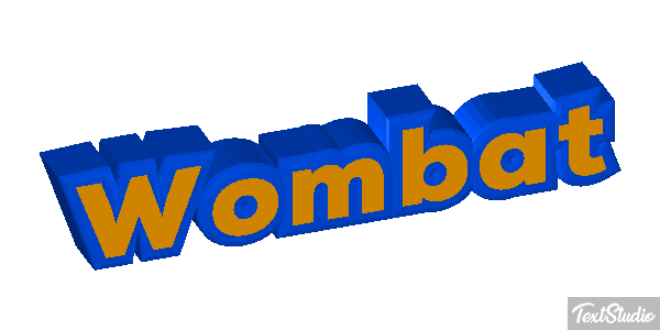 Wombat テキスト効果