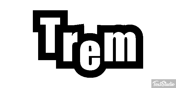 Trem Efeito do texto