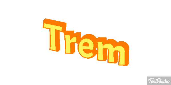 Trem Efeito do texto