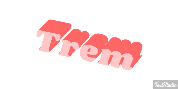 Trem Efeito do texto