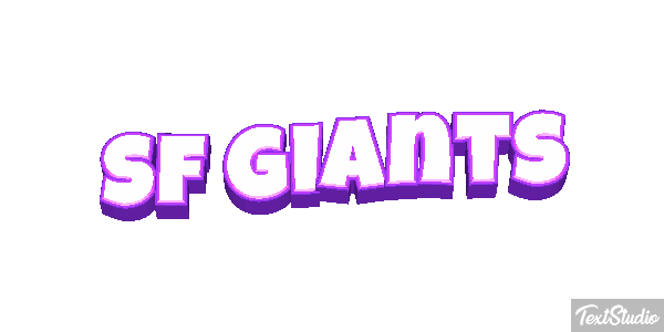 Sf Giants Efeito do texto