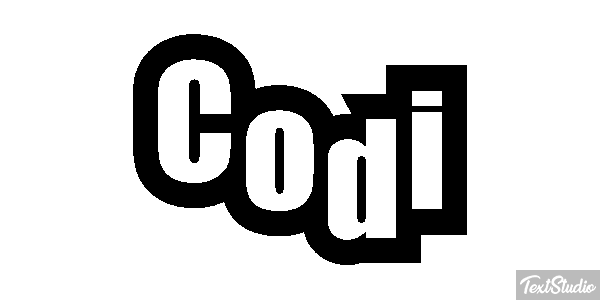 Codi Effetto testo