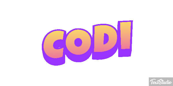 Codi Effetto testo