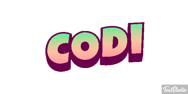Codi Effetto testo