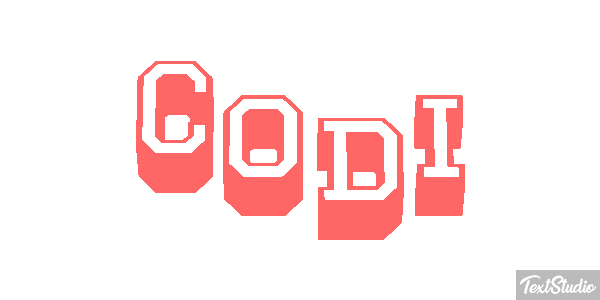 Codi Effetto testo