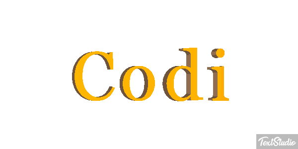 Codi Effetto testo
