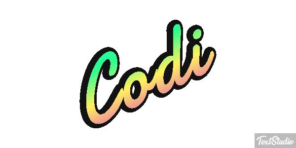 Codi Effetto testo
