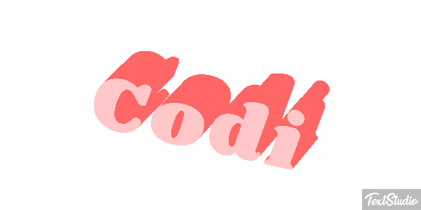 Codi Effetto testo