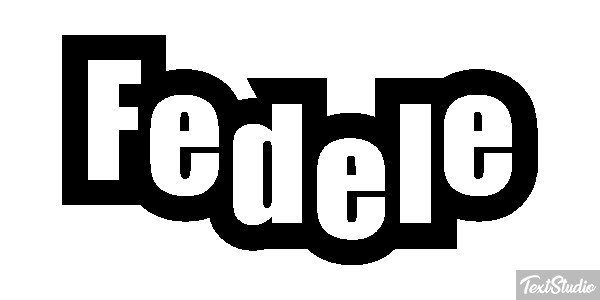 Fedele Effetto testo