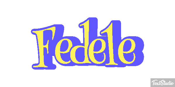 Fedele Effetto testo