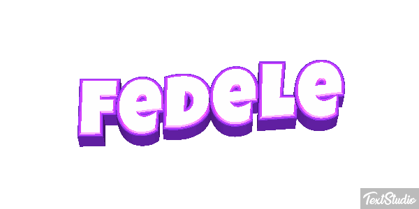 Fedele Effetto testo