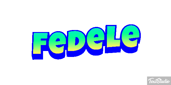 Fedele Effetto testo