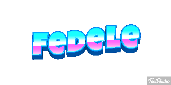 Fedele Effetto testo