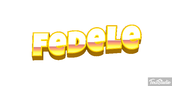 Fedele Effetto testo
