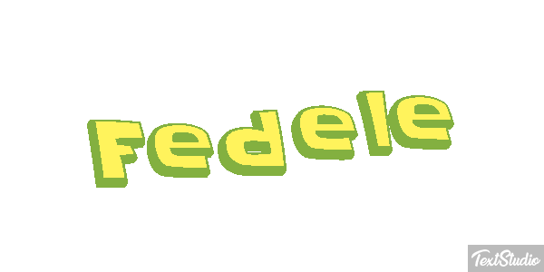 Fedele Effetto testo
