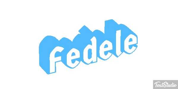 Fedele Effetto testo