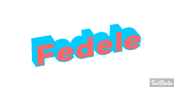 Fedele Effetto testo