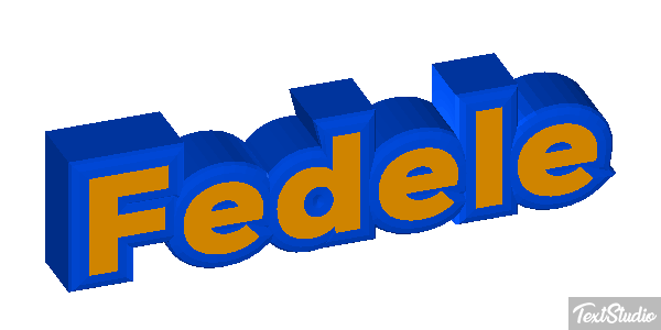 Fedele Effetto testo