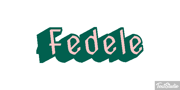 Fedele Effetto testo