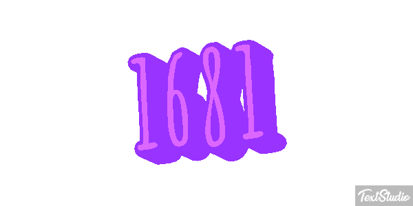 1681 Efecto de texto
