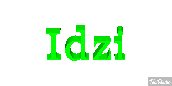 Idzi Efekt tekstowy