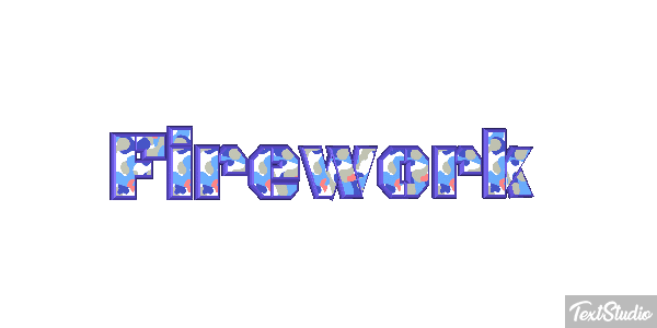 Firework Metin efekti