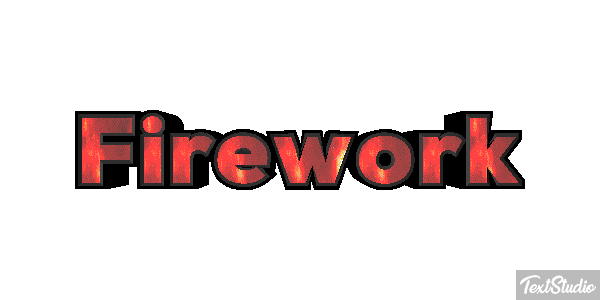Firework Metin efekti