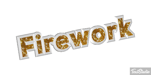 Firework Metin efekti