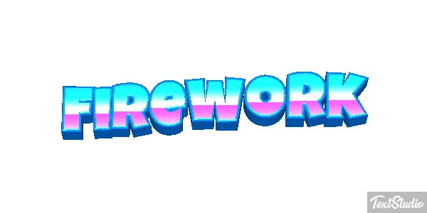 Firework Metin efekti