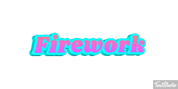Firework Metin efekti
