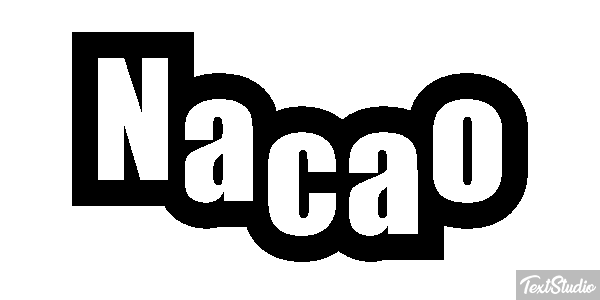Nação Text effect