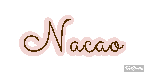 Nação Text effect