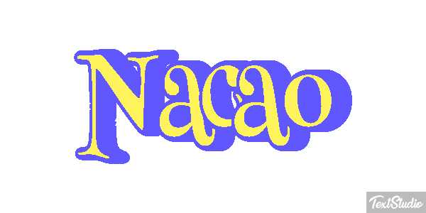 Nação Text effect