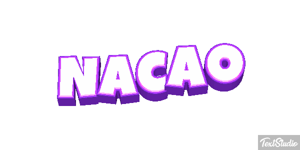 Nação Text effect