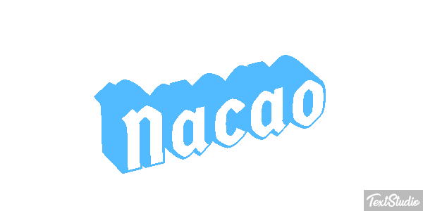 Nação Text effect