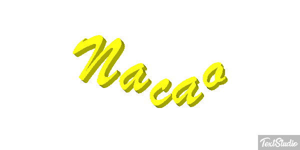 Nação Text effect