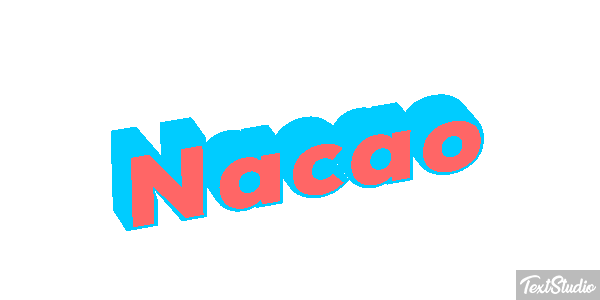 Nação Text effect