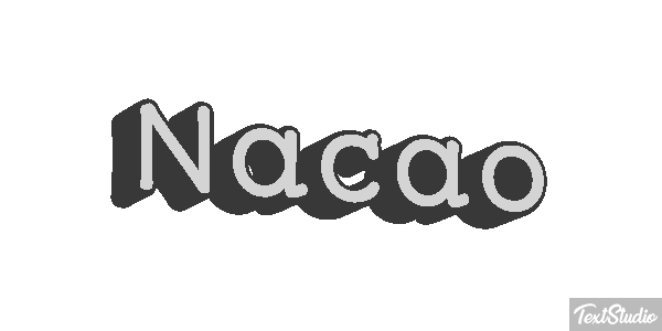Nação Text effect
