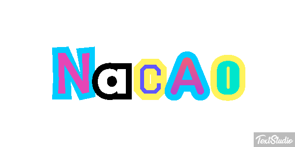 Nação Text effect
