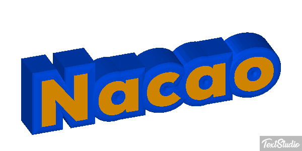 Nação Text effect